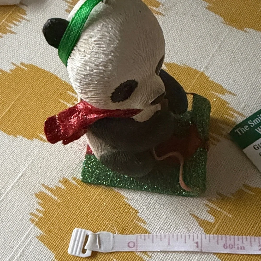 ❤️3 for $15!❤️  Panda Plush Toy with Red and Green Accents